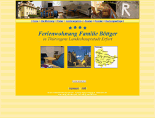 Tablet Screenshot of ferienwohnung-erfurt.de